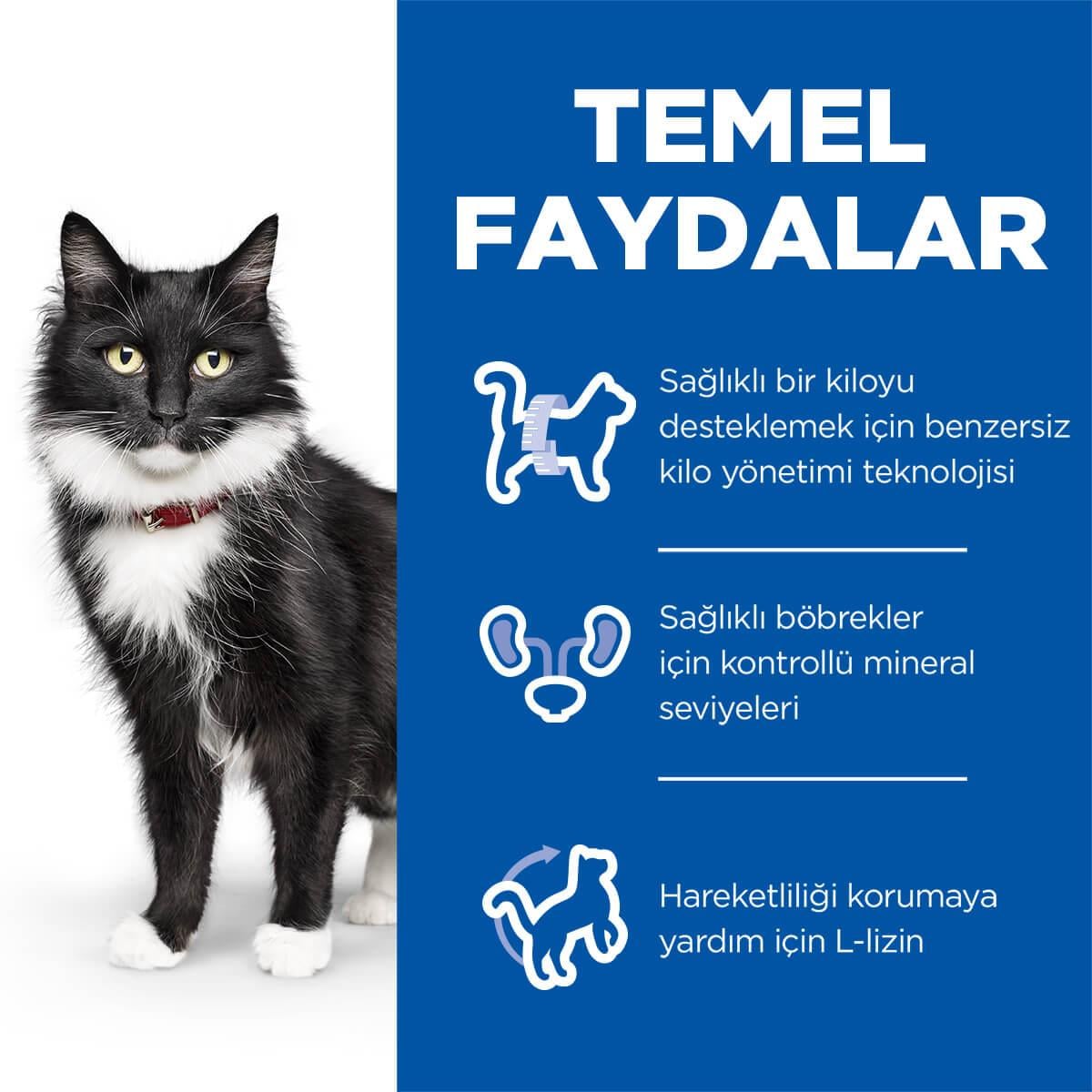 Hills Sterilised Mature Kısırlaştırılmış Yaşlı Kedi Maması 1,5 kg, Kısırlaştırılmış Kedi Maması, Hills