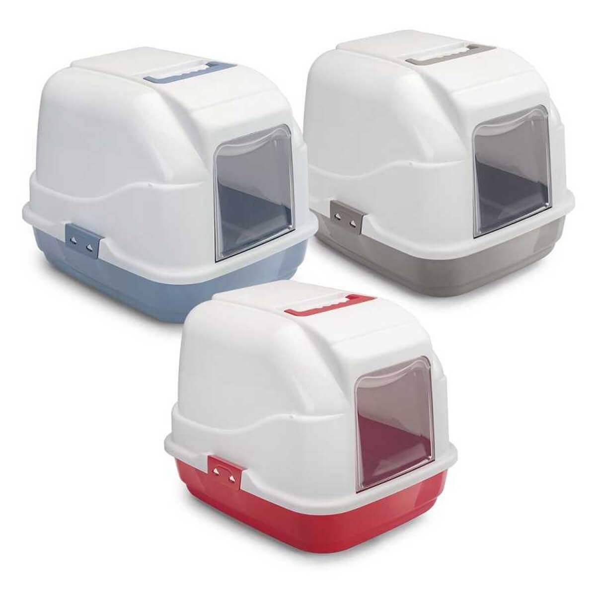 Imac My Cat Filtresiz Tuvalet Kabı Kırmızı