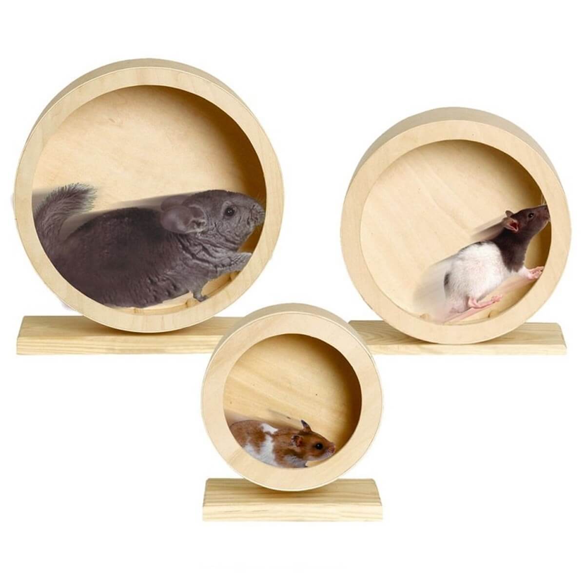 Karlie Ahşap Kemirgen Tekeri 15 cm