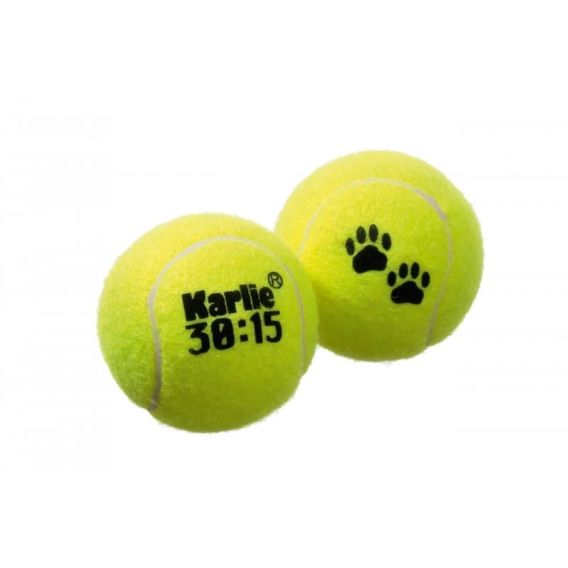 Karlıe İkili Tenis Topu 6 Cm, Köpek Ödül ve Oyun Topu, Karlie