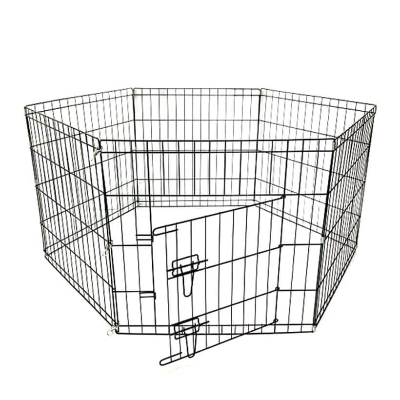 Katlanır Tel Köpek Çiti 61*61 cm-6 Panel