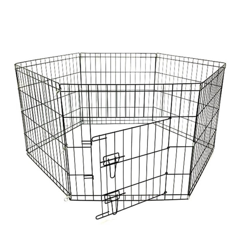 Katlanır Tel Köpek Çiti 91*61 cm-6 Panel