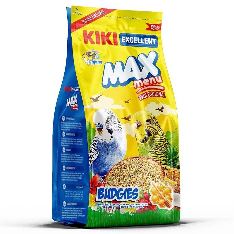 Kiki Excellent Budgies Ballı Muhabbet Kuşu Yemi 500 gr., Muhabbet Kuşu Yemi, Kiki