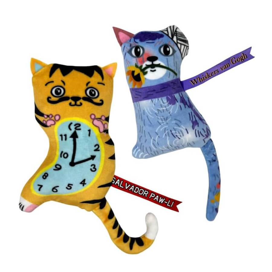 KONG Artz Dali / Van Gogh Catnipli Kedi Oyuncağı 2'Li, KATEGORİSİZ, Kong