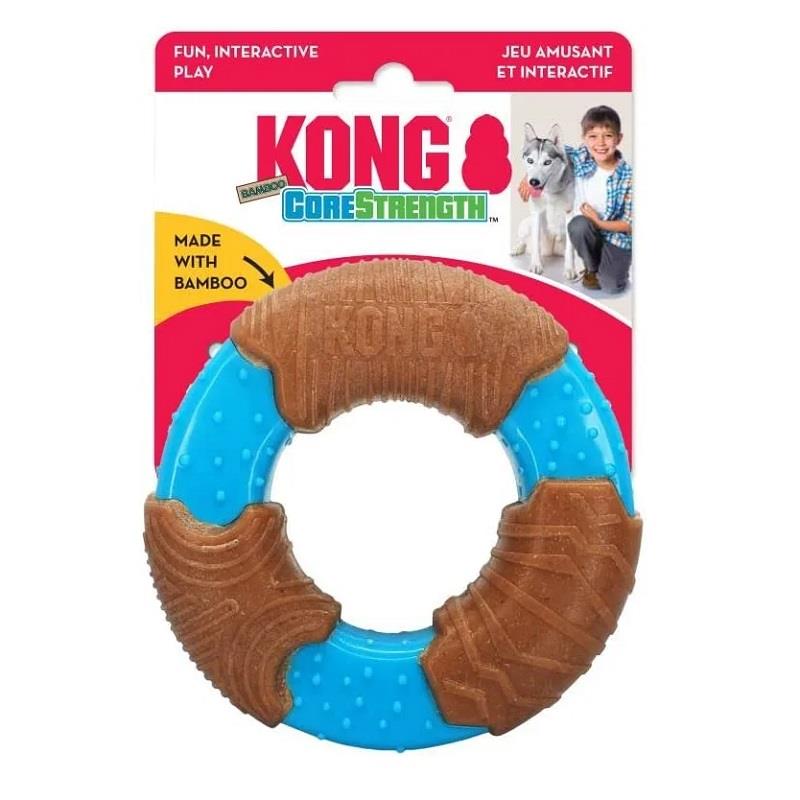 KONG Core Strength Halka Şeklinde Köpek Oyuncağı Small, Kauçuk Plastik Oyuncaklar, Kong
