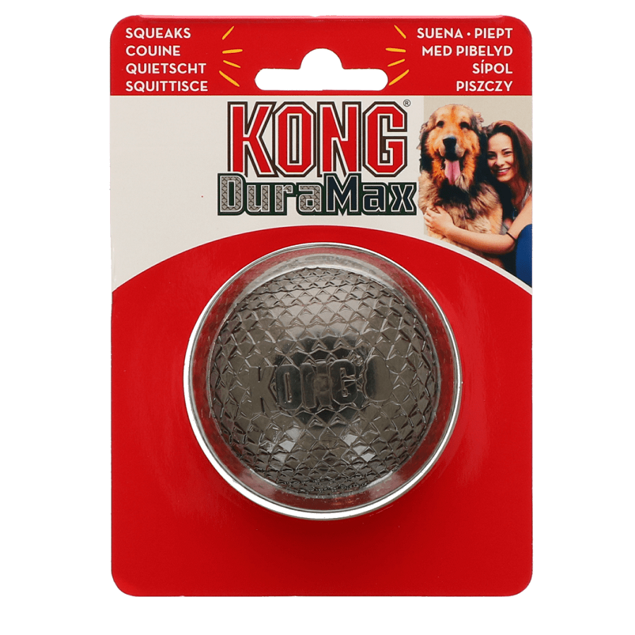KONG DuraMax Top Şeklinde Sesli Köpek Oyuncağı Medium, Vinil ve Latex Oyuncaklar, Kong