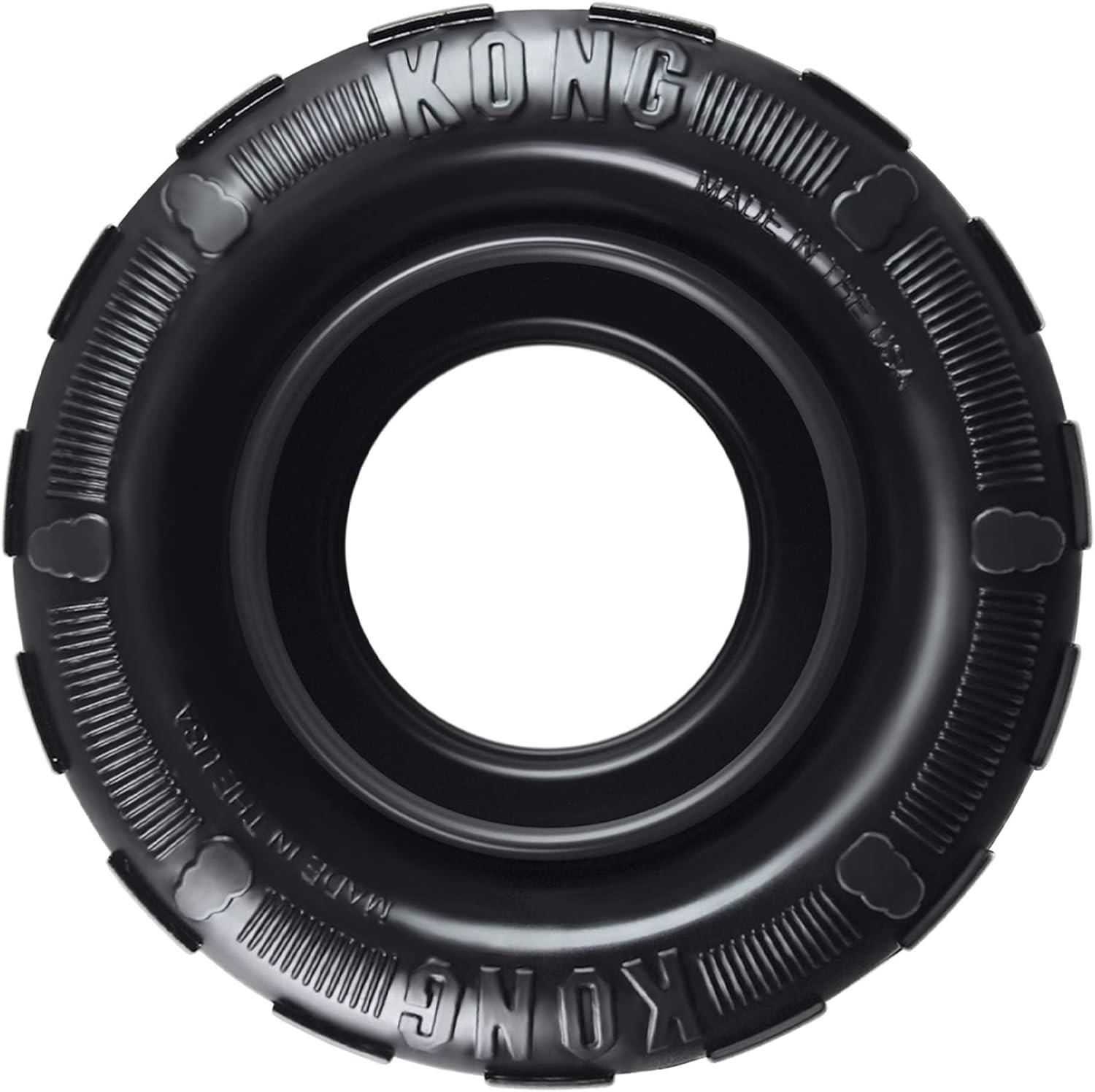 KONG Extreme Tires Ultra Sert Tekerlek Köpek Oyuncağı M/L, Kauçuk Plastik Oyuncaklar, Kong