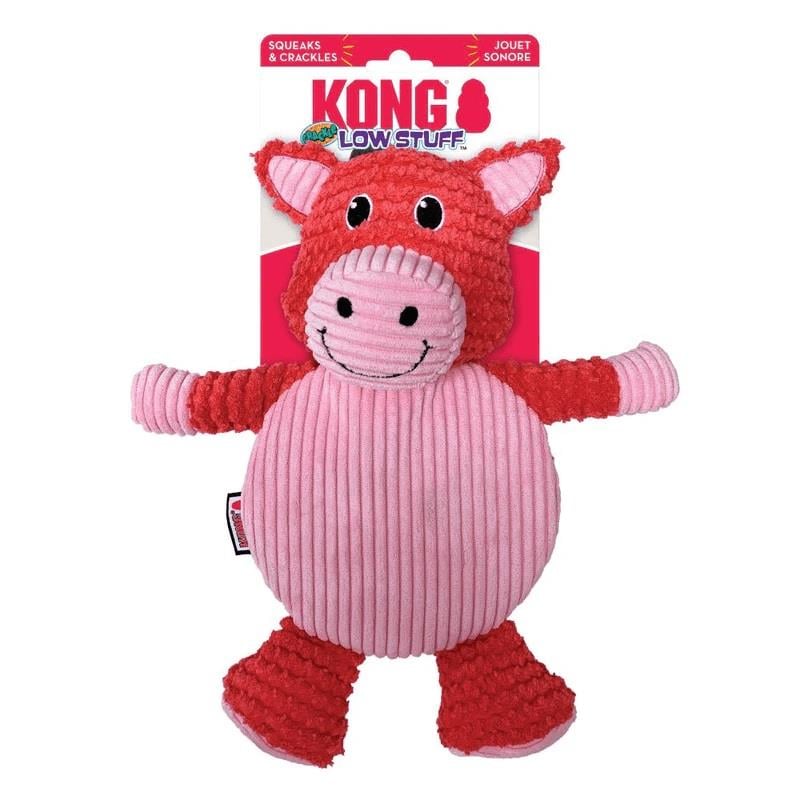 KONG Low Stuff Gülen Surat Detaylı Peluş Köpek Oyuncağı Large, Kumaş ve Peluş Oyuncaklar, Kong