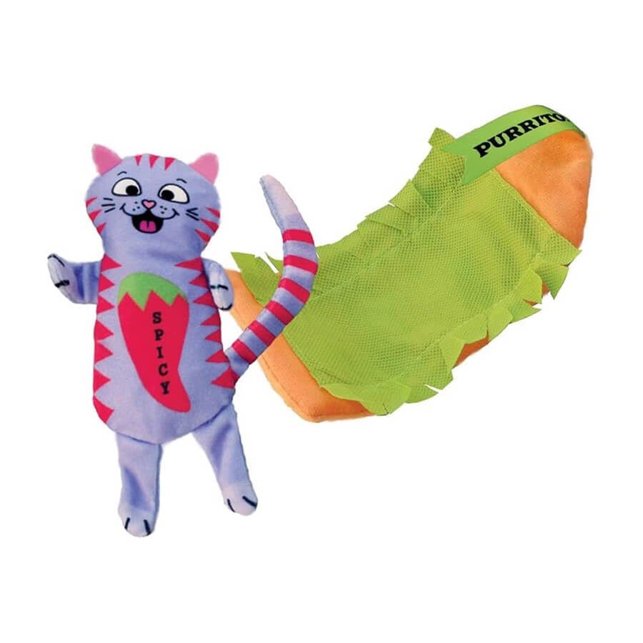 KONG Pull-A-Partz Purrito Kedi Oyuncağı, KATEGORİSİZ, Kong