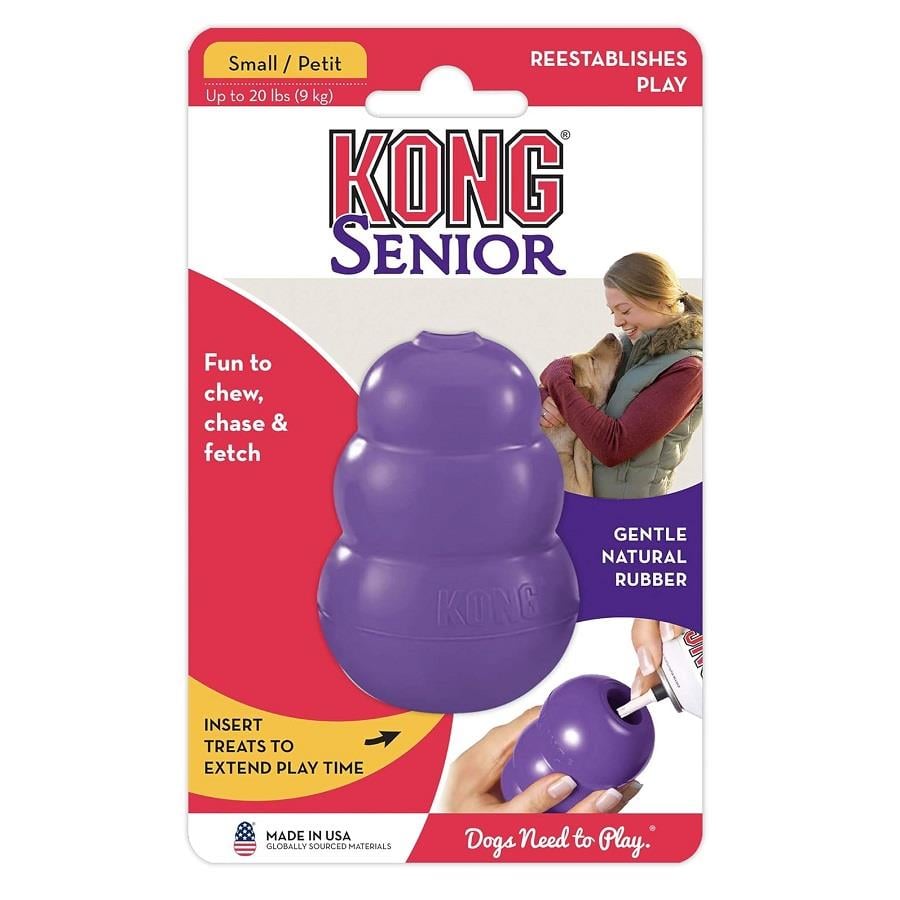 Kong Senior Yaşlı Köpek Oyuncağı Small, Kauçuk Plastik Oyuncaklar, Kong
