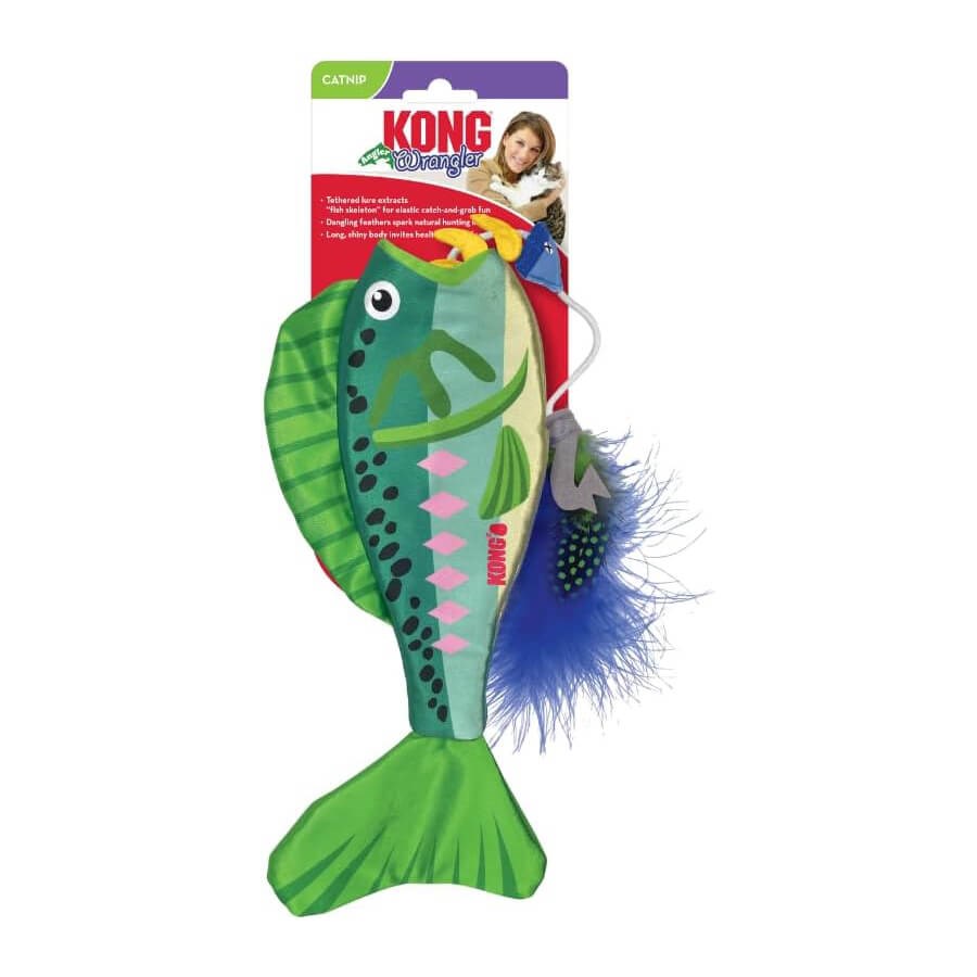 KONG Wrangler Angler Fish Kedi Oyuncağı, KATEGORİSİZ, Kong