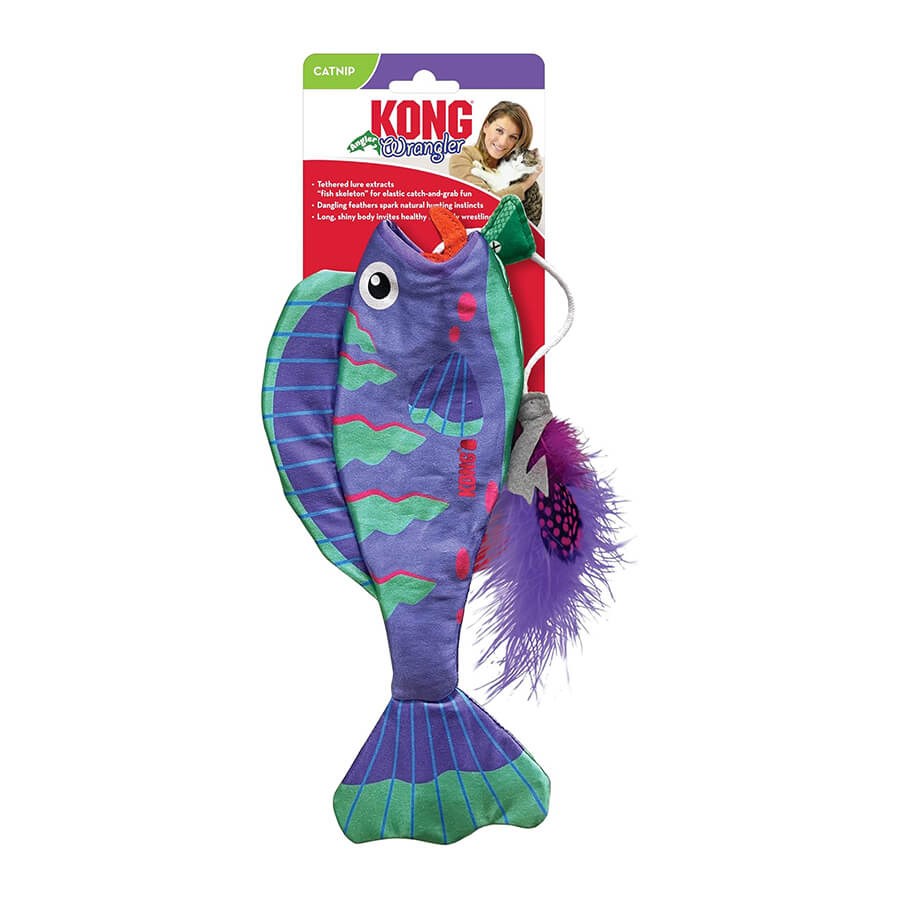 KONG Wrangler Angler Fish Kedi Oyuncağı, KATEGORİSİZ, Kong