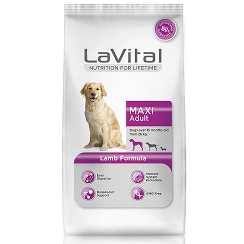 La Vital Kuzulu Maxi Adult Köpek Maması 15 Kg, Yetişkin Köpek Maması, La Vital