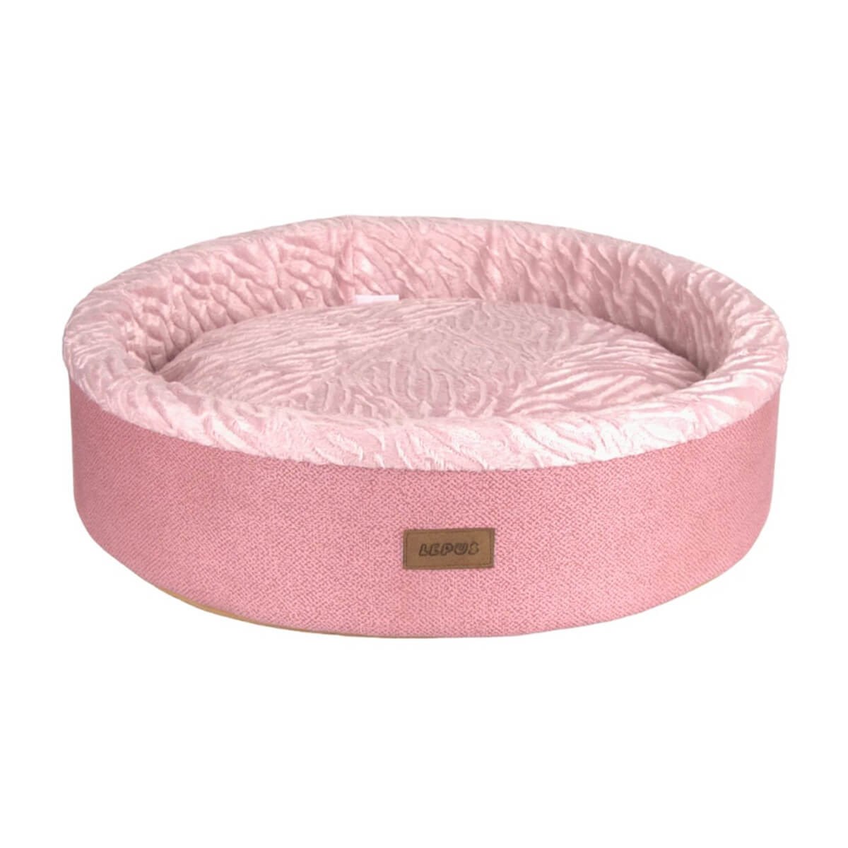 Lepus Mia Donut Kedi ve Küçük Köpek Yatağı Pembe 50 cm, Kedi, Lepus