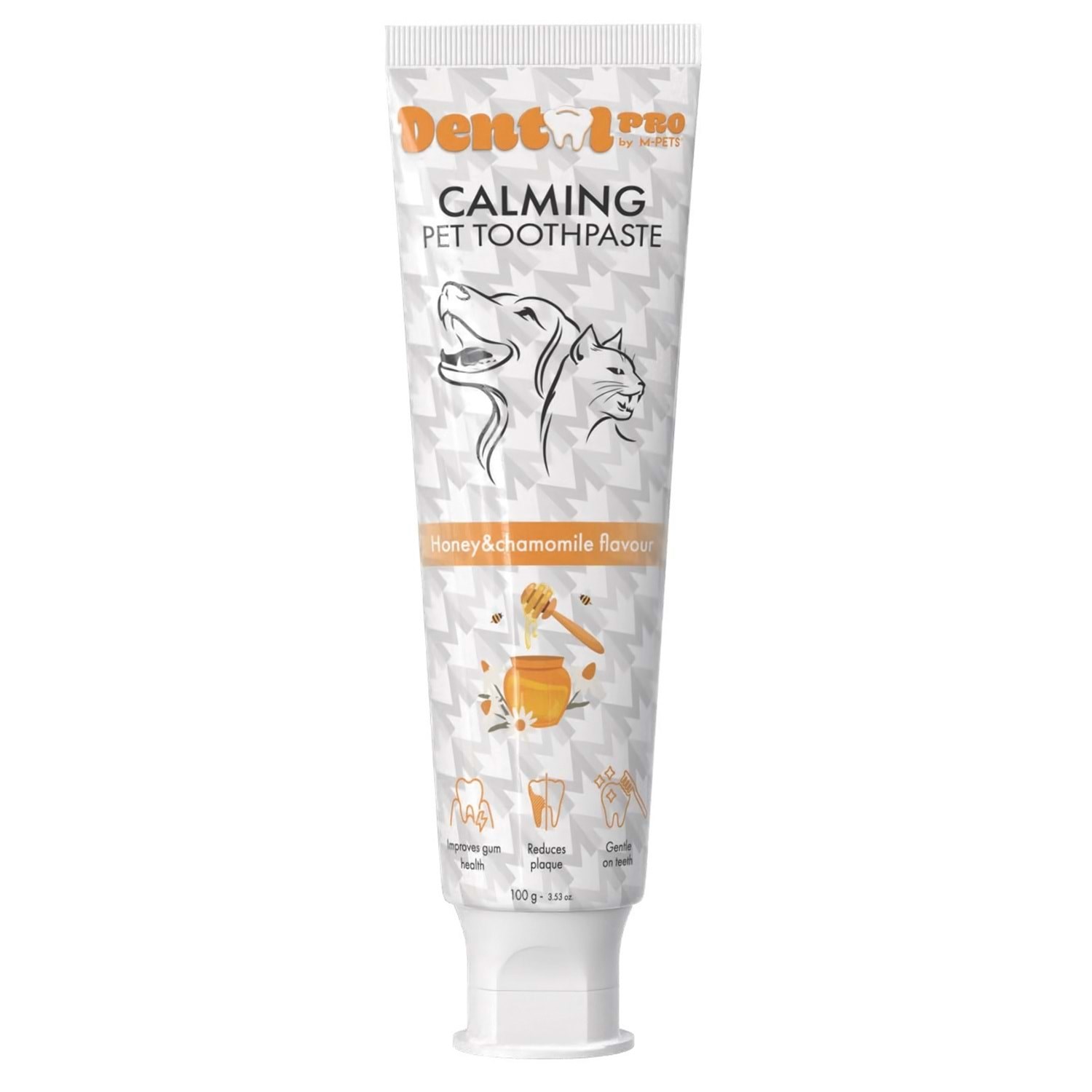 M-Pets Dental Care Bal ve Papatya Aromalı Diş Macunu 100 Gr, KATEGORİSİZ, M-Pets