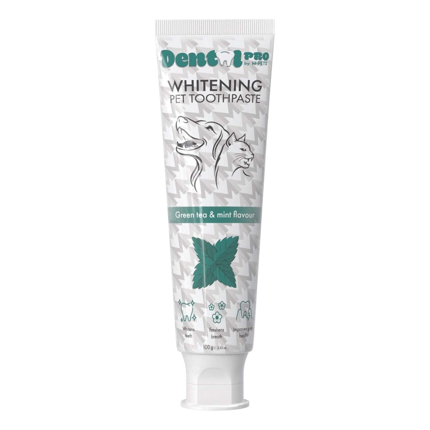 M-Pets Dental Care Yeşil Çay ve Nane Aromalı Diş Macunu 100 Gr, KATEGORİSİZ, M-Pets