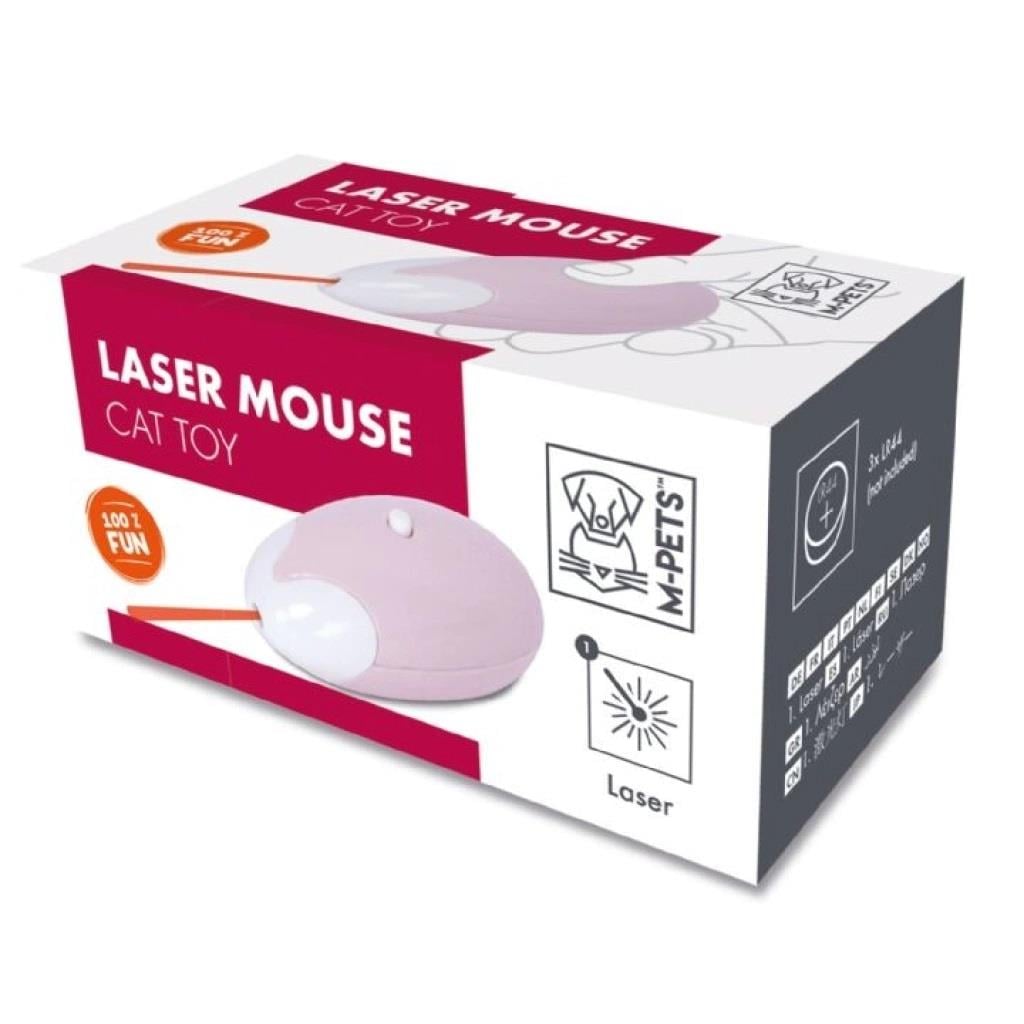 M-Pets Lazer Mouse Kedi Oyuncağı, Hareketli Kedi Oyuncakları, M-Pets