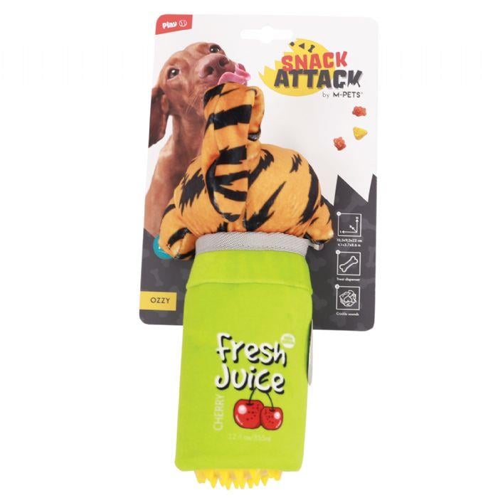 M-Pets Ozzy Snack Attack Köpek Oyuncağı, Kumaş ve Peluş Oyuncaklar, M-Pets