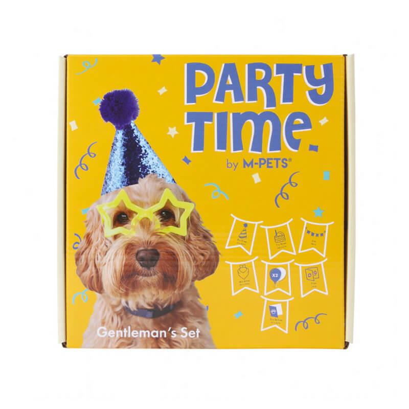 M-Pets Part Time Erkek Köpekler İçin Doğum Günü Seti, KATEGORİSİZ, M-Pets