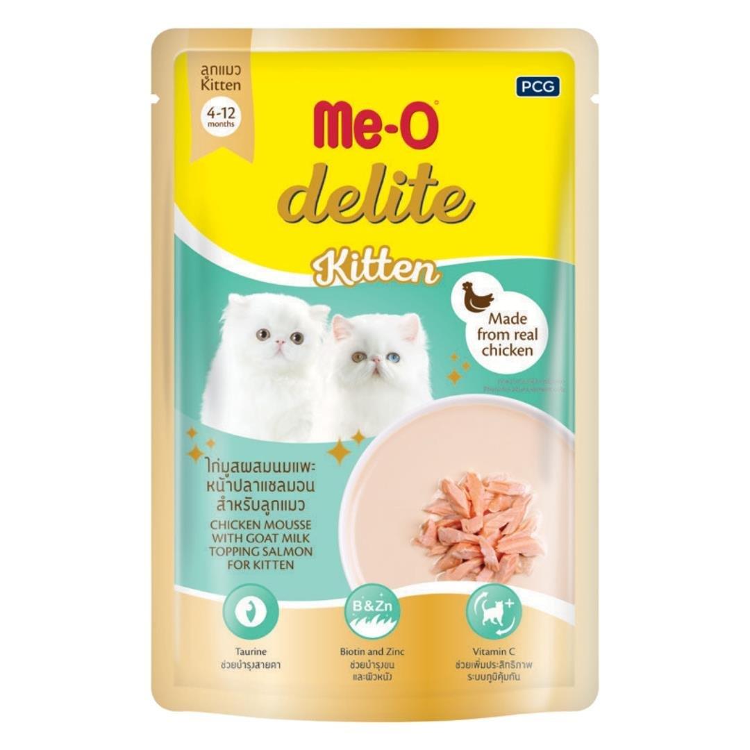 Me-O Delite Pouch Kitten Tavuklu Yavru Kedi Konservesi 70gr, Yavru Kedi Yaş Mama, ME-O