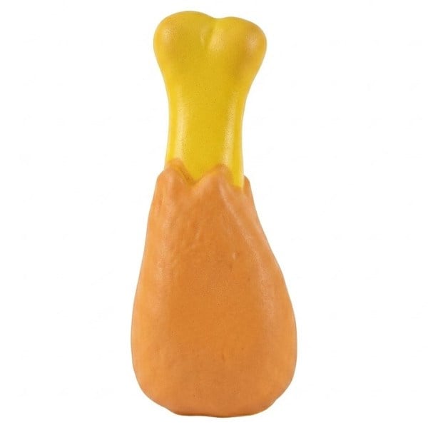MerkoPets Vinil Tavuk Budu Şeklinde Köpek Oyuncağı 12cm, Vinil ve Latex Oyuncaklar, MerkoPets