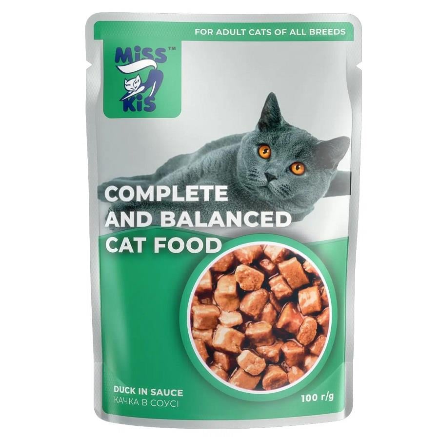 Miss Kis Premium Pouch Ördekli Kedi Konservesi 80 gr, KATEGORİSİZ, MissKis