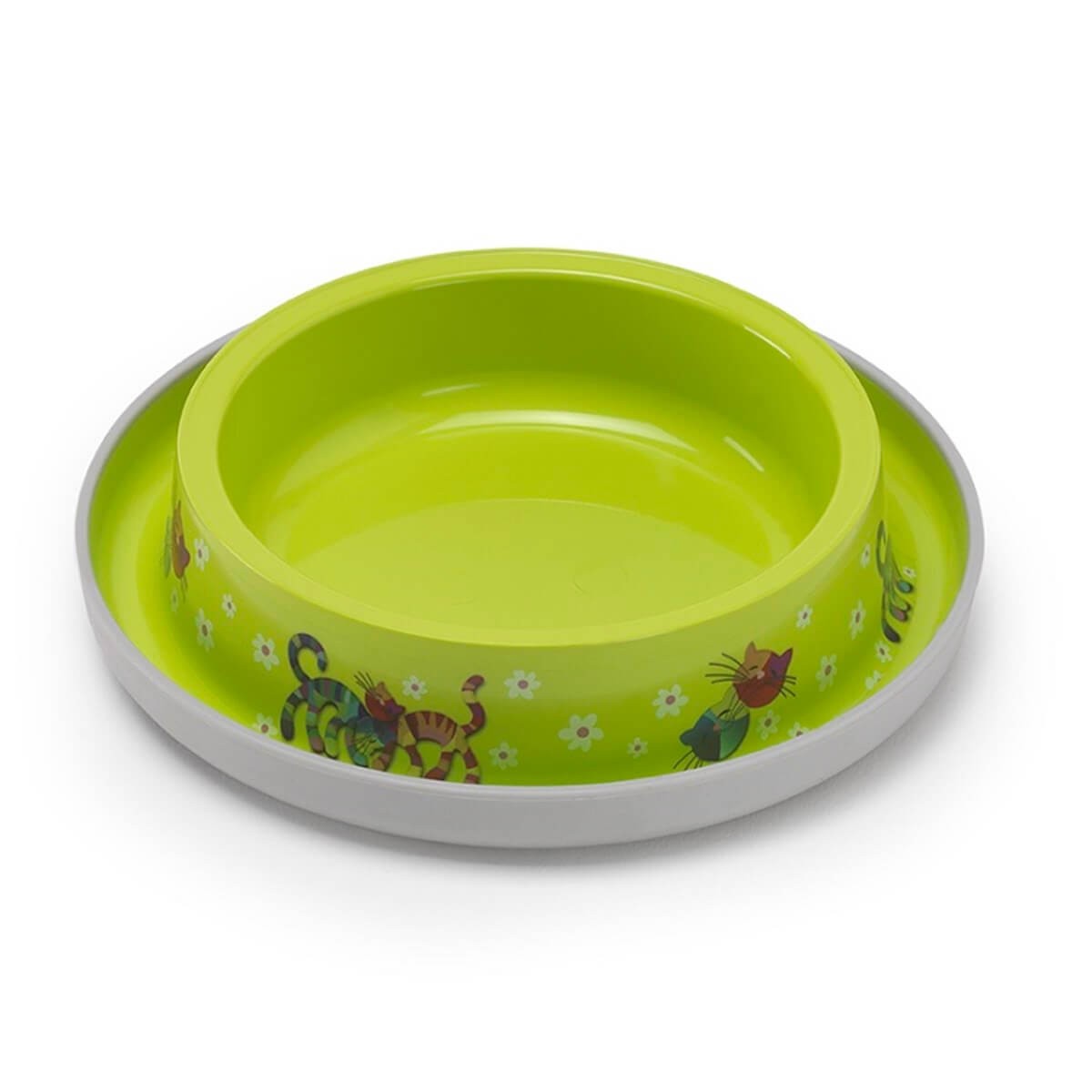 Moderna Trendy Friends Kedi Mama Kabı Yeşil 210 Ml