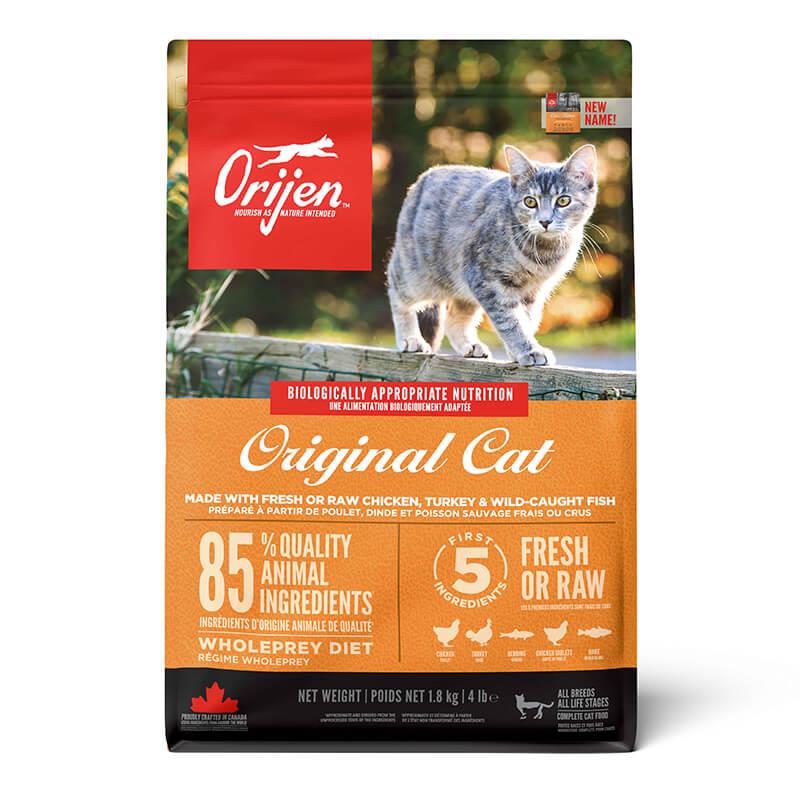 Orijen Cat Original Yetişkin Kedi Maması 1.8 Kg, Tahılsız Kedi Mamaları, Orijen