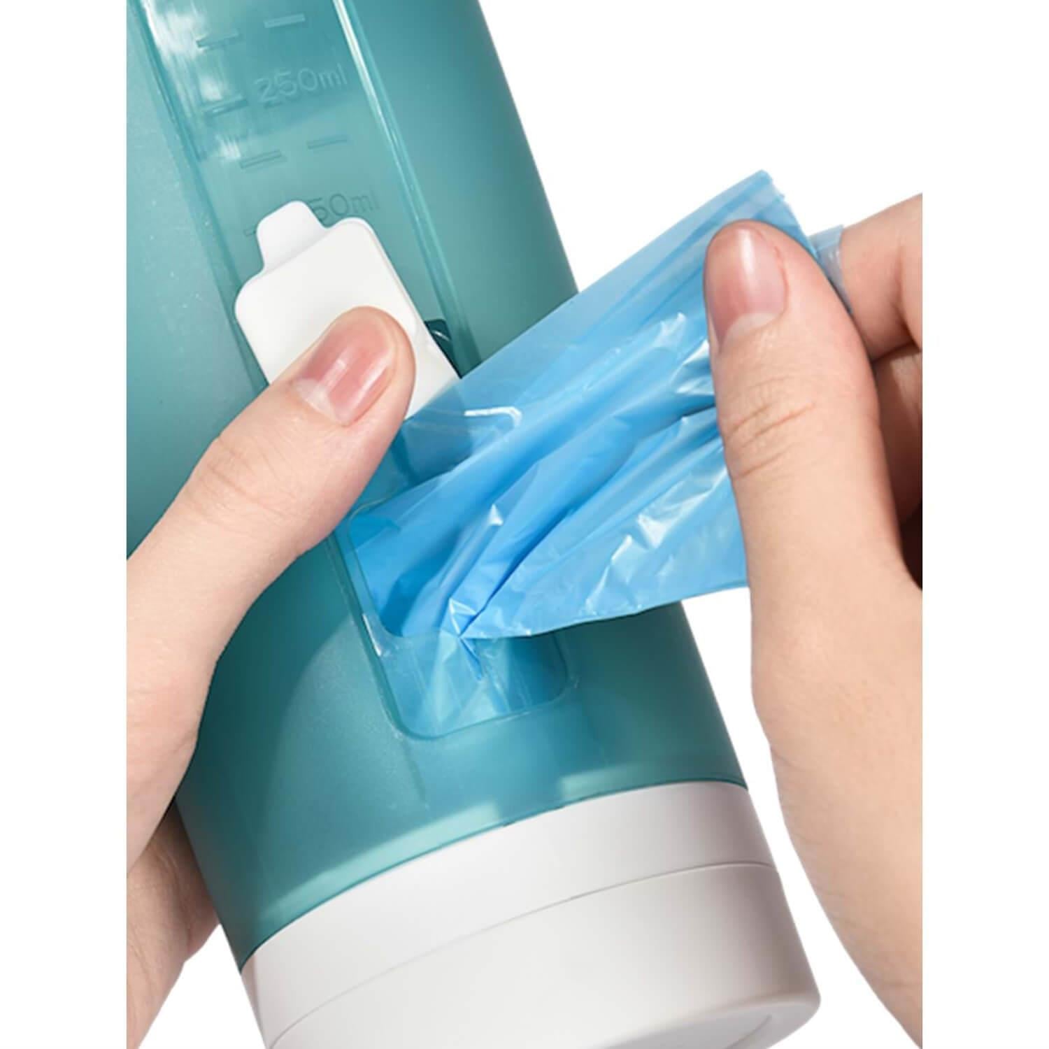 PAWGETHER Pure Travel 1 Fonksiyonel Seyahat Kabı 300 Ml, Otomatik Mama ve Su Kapları, PAWGETHER