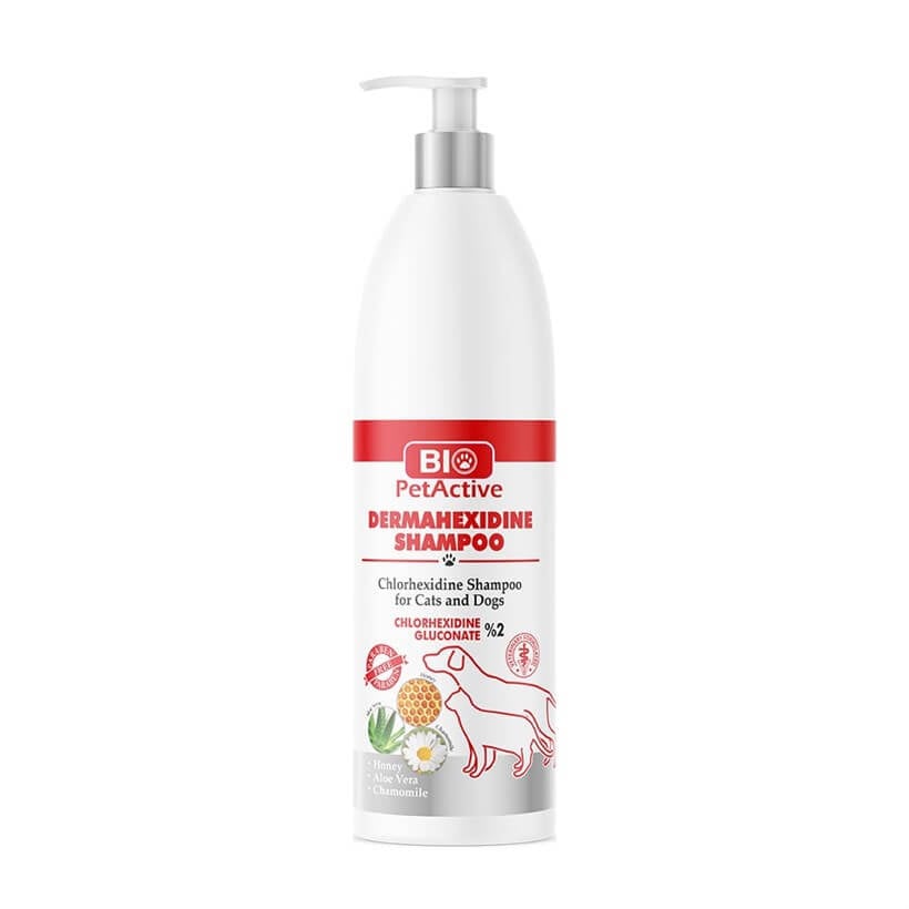 Pet Active Köpek Ve Kediler İçin Dermahexidine Antiseptik Şampuan