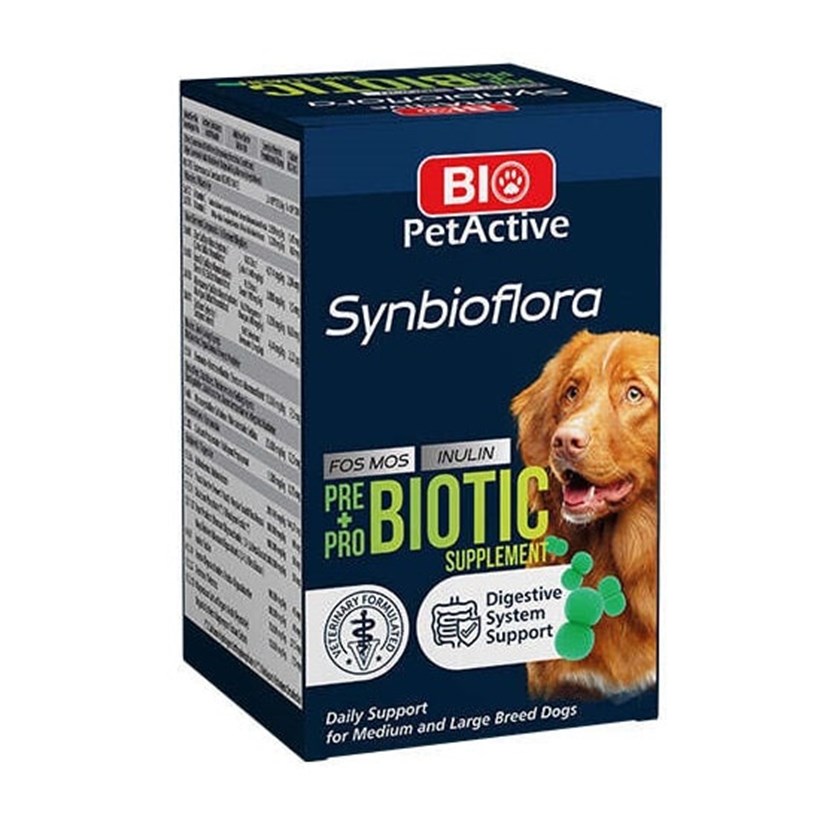 Pet Active Synbioflora Köpekler İçin Prebiotic - Probiotic 60 Tablet, KATEGORİSİZ, PET Active