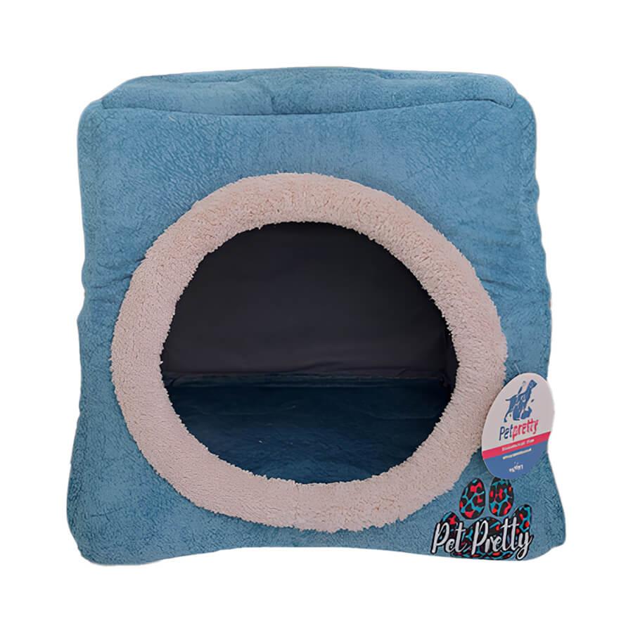 Pet Pretty Comfort Üç Fonksiyonlu Yuva Mavi, Kedi Yatak ve Sepetleri, Pet Pretty