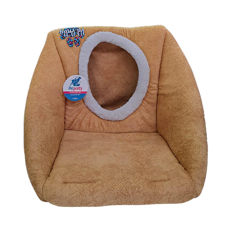 Pet Pretty Comfort Üç Fonksiyonlu Yuva Hardal, Kedi Yatak ve Sepetleri, Pet Pretty