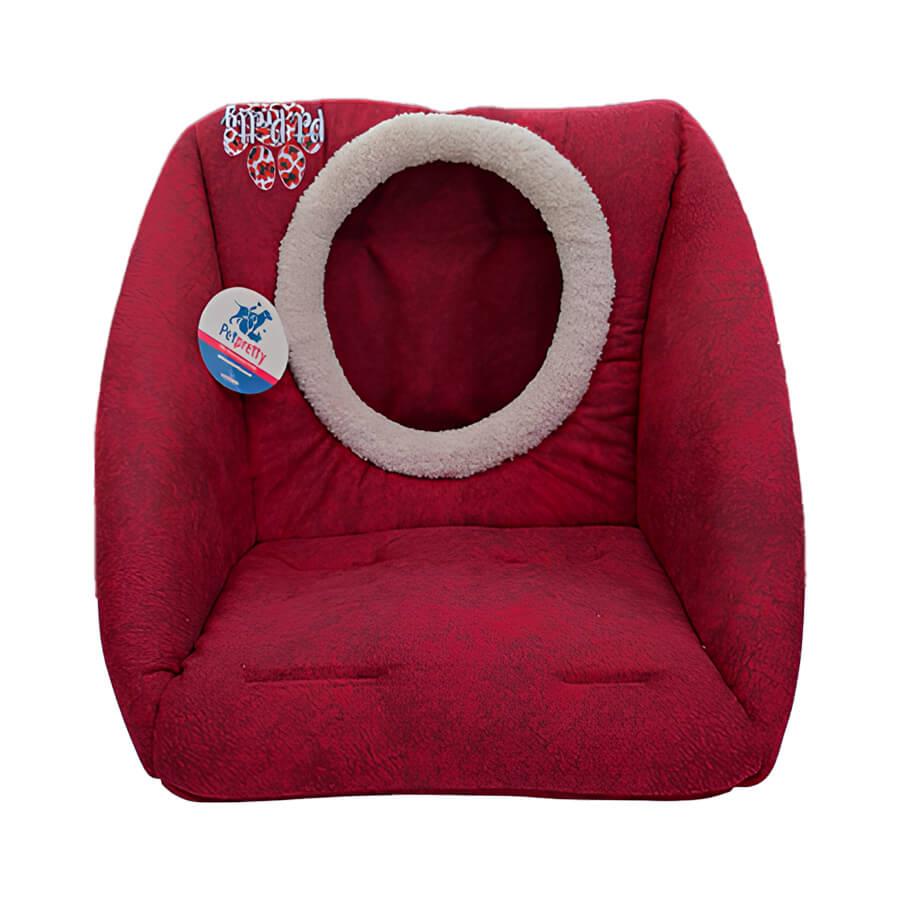 Pet Pretty Comfort Üç Fonksiyonlu Yuva Kırmızı, Kedi Yatak ve Sepetleri, Pet Pretty