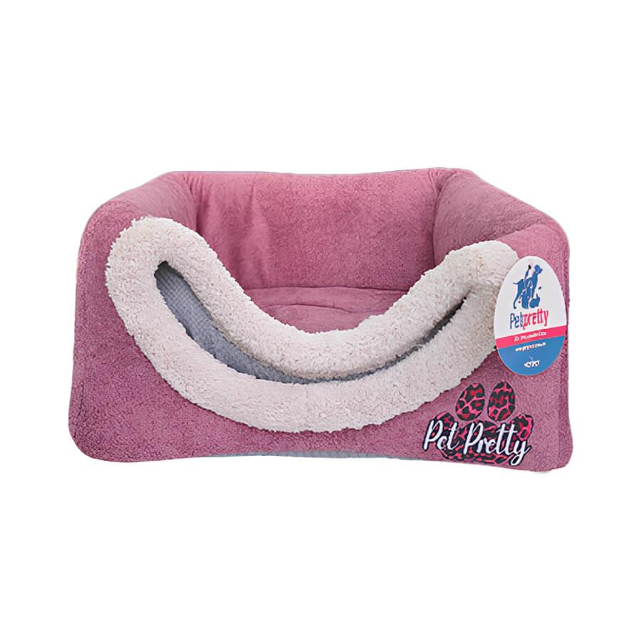 Pet Pretty Comfort Üç Fonksiyonlu Yuva Gül Kurusu, Kedi Yatak ve Sepetleri, Pet Pretty