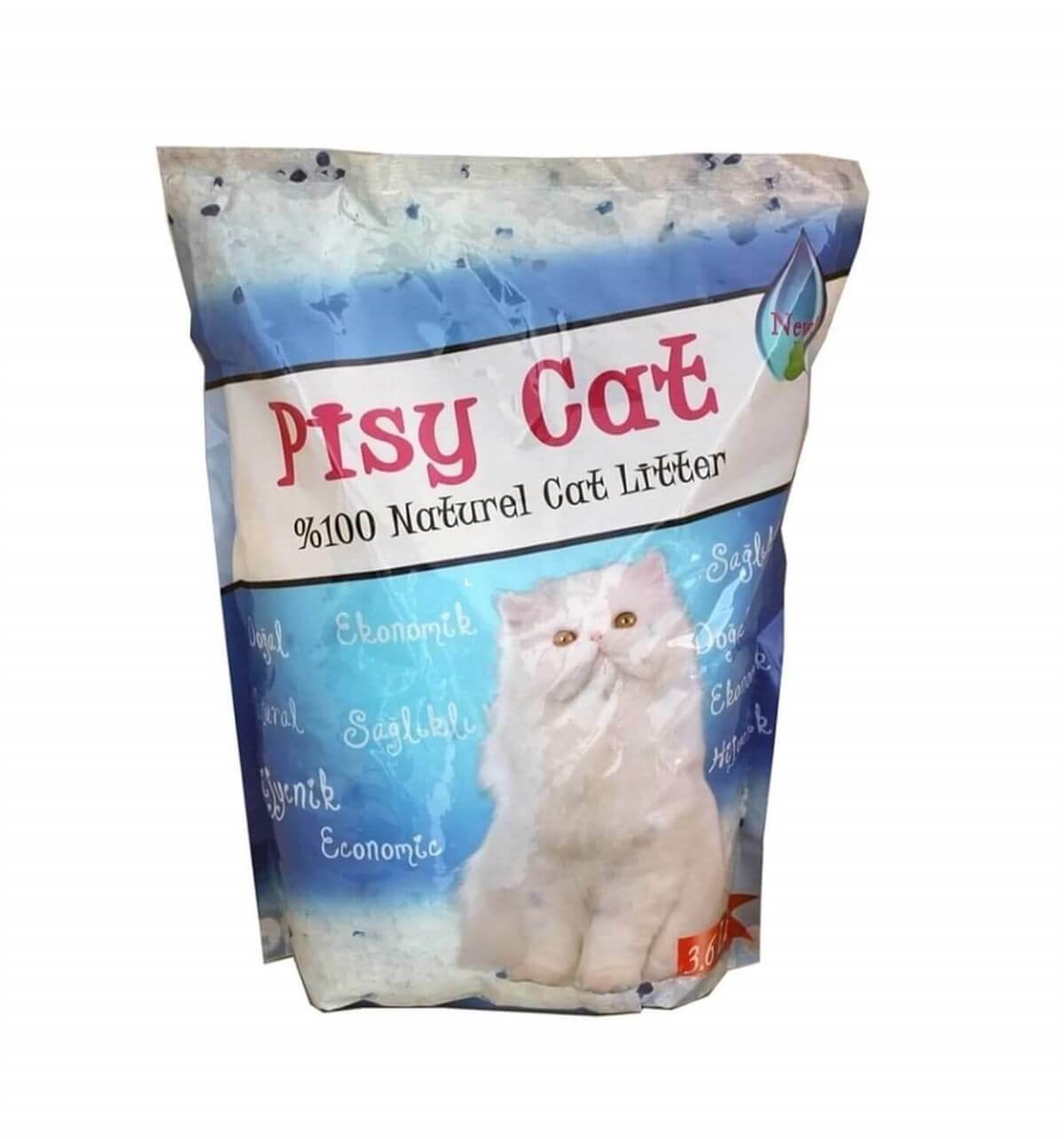 PisyCat Silika Süper Emici Kedi Kumu 3,6 Lt