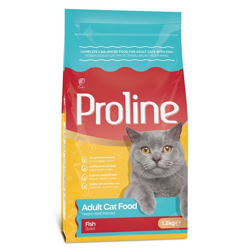 ProLine Balıklı Pirinçli Yetişkin Kedi Maması 1.2 Kg, Yetişkin Kedi Maması, ProLine