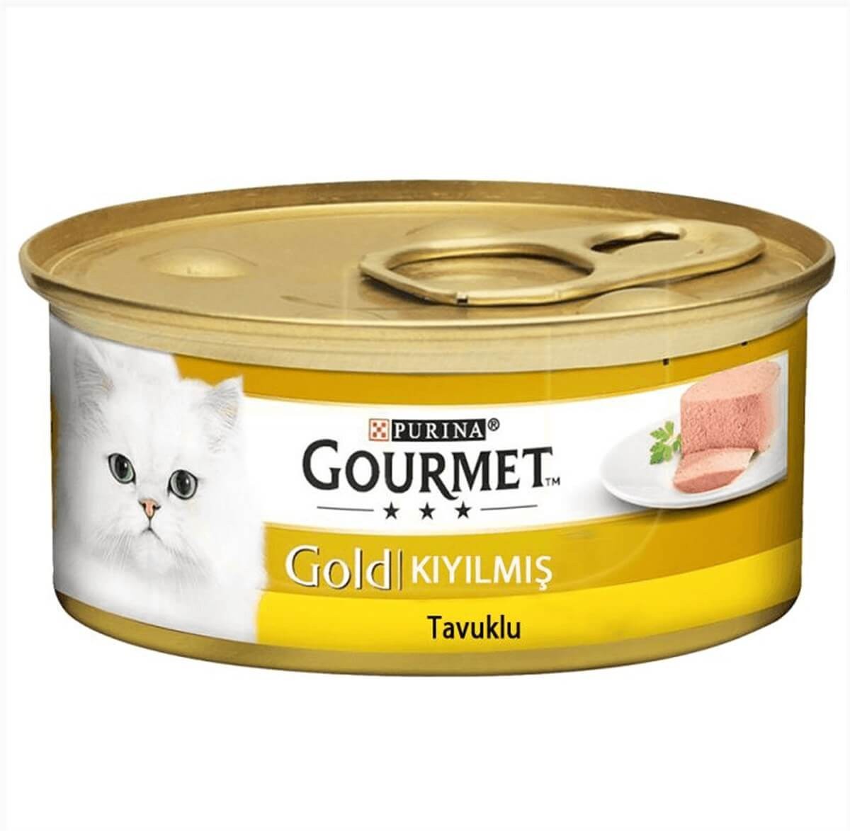 ProPlan Gourmet Gold Kıyılmış Tavuklu Kedi Konservesi 85 Gr