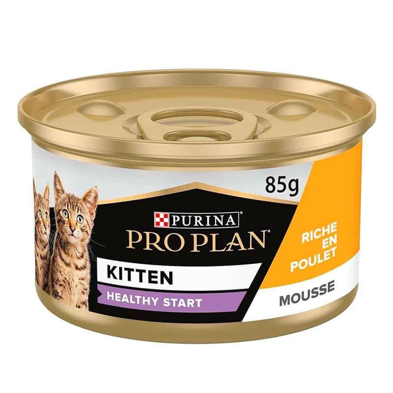 ProPlan Junior Tavuklu Yavru Kedi Konservesi 85 gr, Yavru Kedi Yaş Mama, Proplan