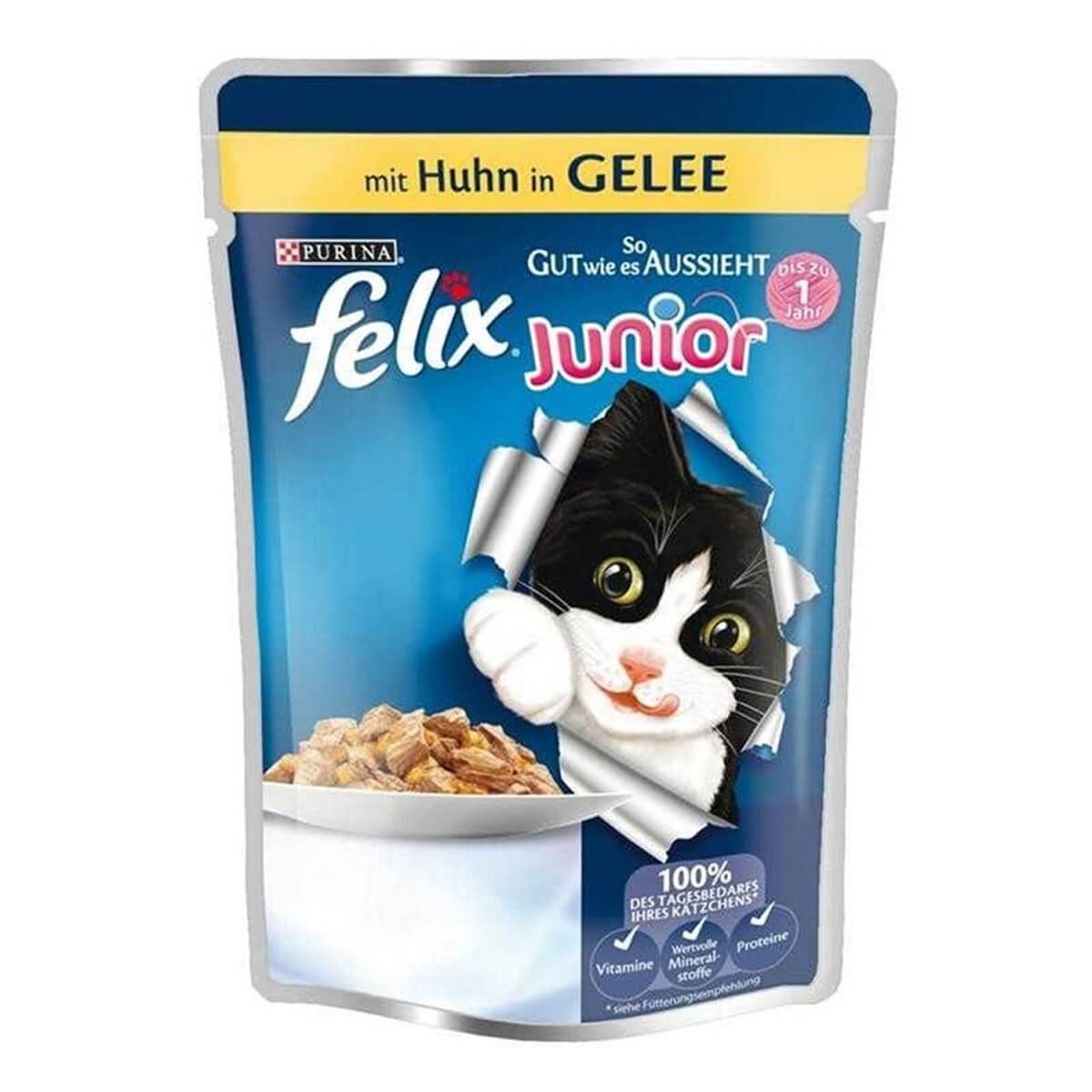 Purina Felix Yavru Kedi Yaş Maması 100 Gr