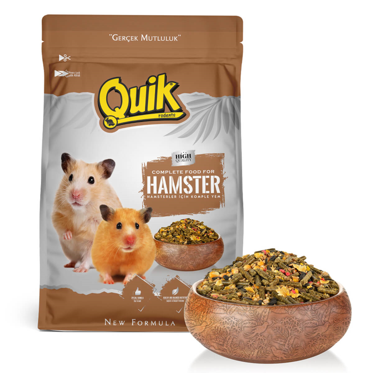 Quik Hamster Yemi 500Gr, Hamster Yemleri, Quik