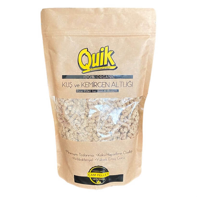 Quik Pelet Kemirgen ve Kuş Altlığı 1 Kg