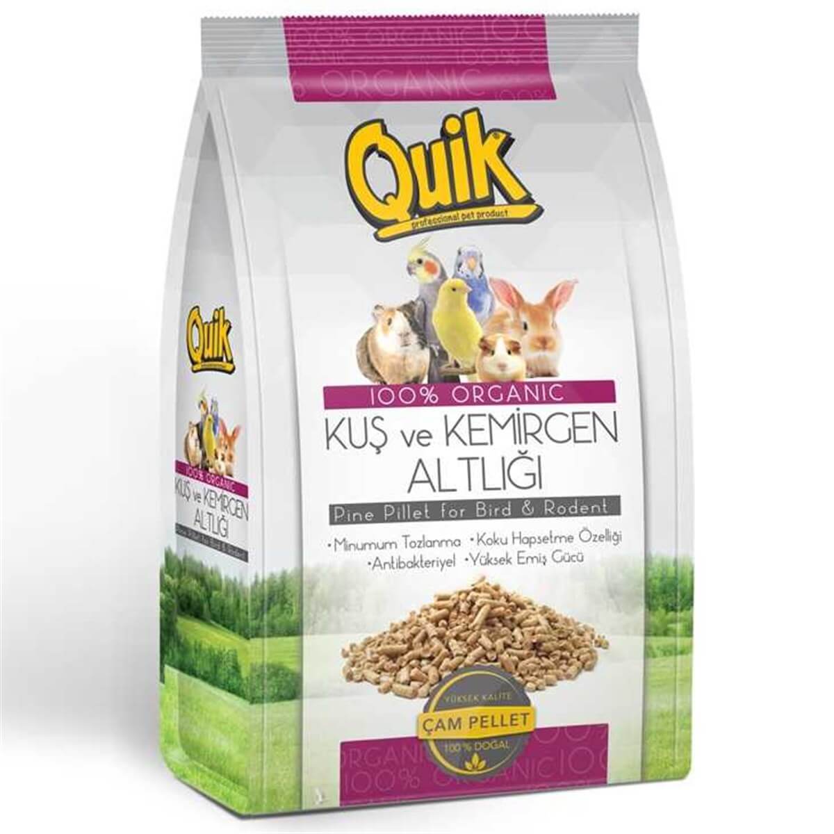 Quik Pelet Kemirgen ve Kuş Altlığı 1 Kg