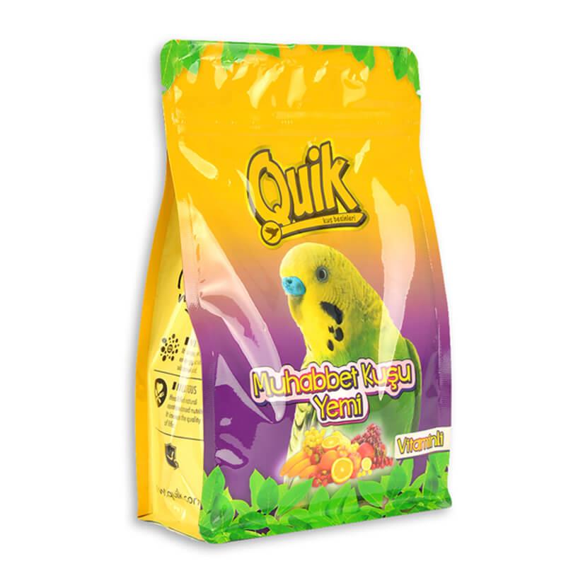 Quik Vitaminli Muhabbet Yemi  400 Gr, Muhabbet Kuşu Yemi, Quik