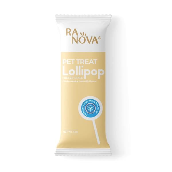 Ranova Kediler için Karışık Lezzetli Lolipop 1.4g 15'li, Kedi Ödül Maması, Ranova