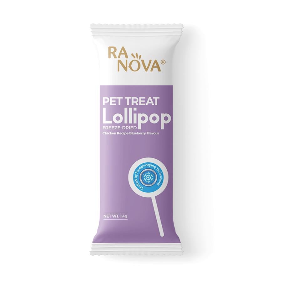 Ranova Kediler için Karışık Lezzetli Lolipop 1.4g 15'li, Kedi Ödül Maması, Ranova