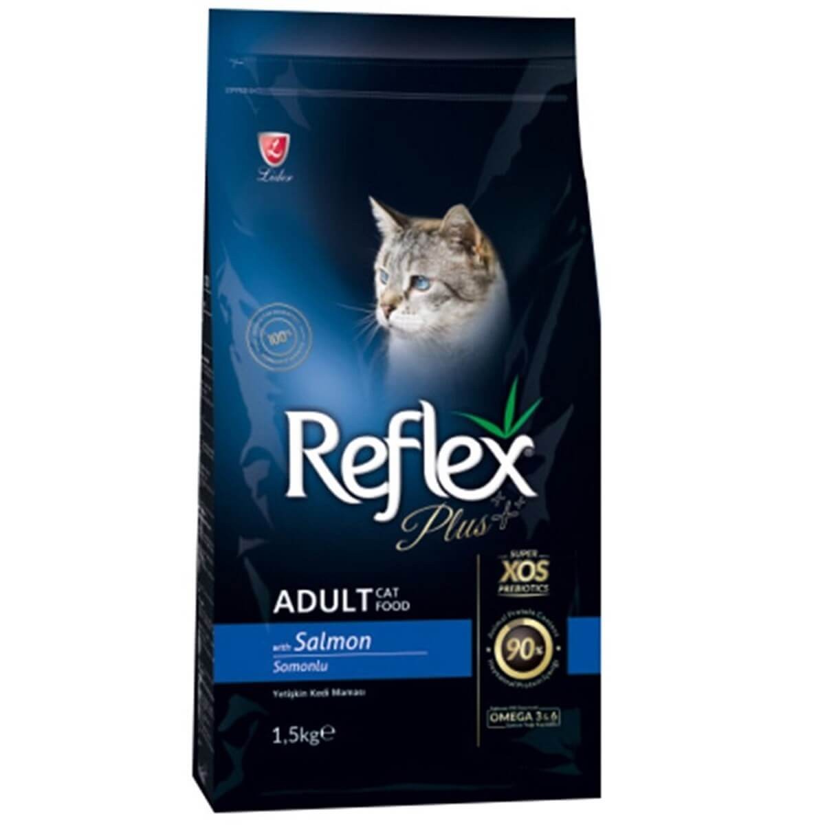 Reflex Plus Somonlu Yetişkin Kedi Maması 1.5 kg