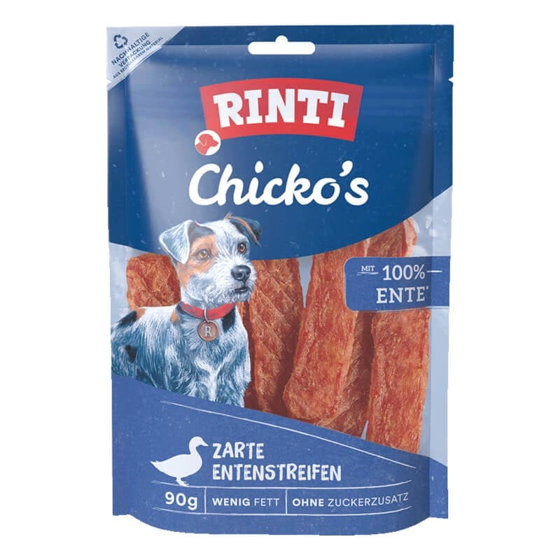 Rinti Chicko Ördekli Tamamlayıcı Mama Ve Köpek Ödülü 90 Gr, Köpek Atıştırmalıkları, Rinti