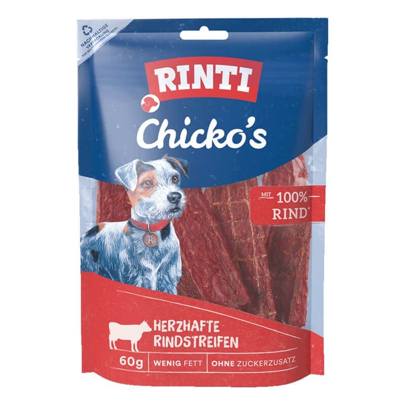 Rinti Chicko Sığır Etli Tamamlayıcı Mama Ve Köpek Ödülü 60 Gr, Köpek Atıştırmalıkları, Rinti