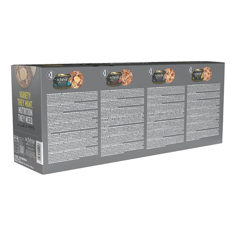 Schesir After Dark Lezzet Paketi 12X80 Gr, KATEGORİSİZ, Schesir